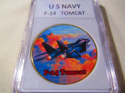 U S NAVY F-14 TOMCAT Challenge Coin