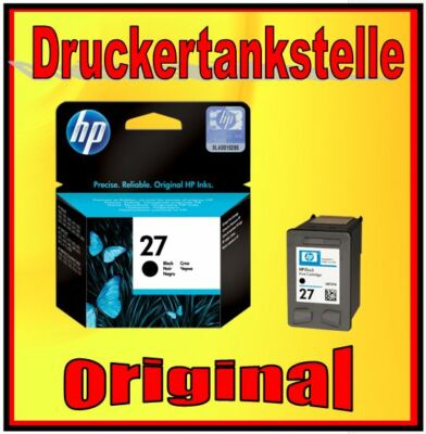 original HP 27 Deskjet 3740 3744 3745 3747 3748 3840 3843 3845 5650 5655 5850
