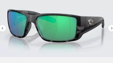Costa Del Mar Blackfin Pro Tiger Shark / Green Mirror Polarized Glass 580G - NEW