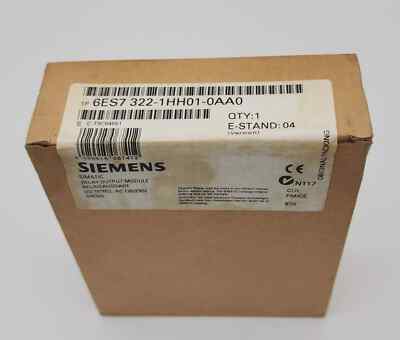 SIEMENS 6ES7322-1HH01-0AA0 I/O Module (Ver 04) 6ES73221HH010AA0 *NDA AVAILABLE*