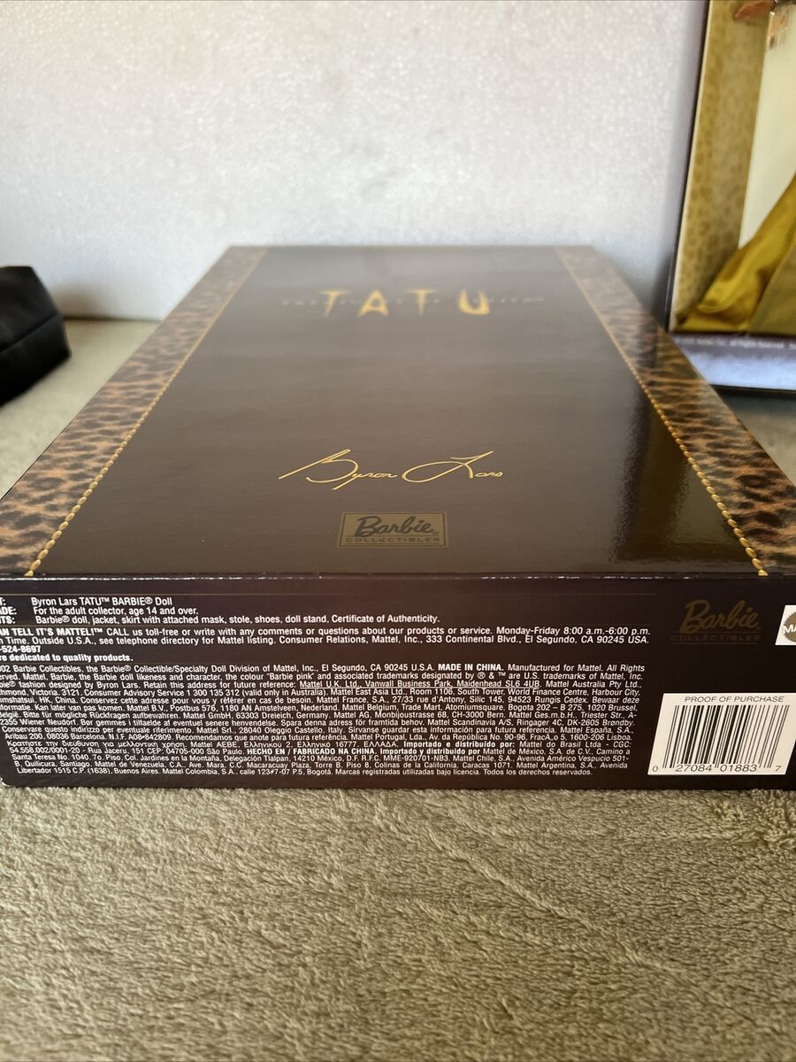 Barbie Byron Lars Tatu Doll B2018 Treasures Of Africa 2002 Barbie Byron Lars Tatu Doll B2018 Treasures Of Africa 2002
