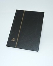 Lighthouse 32 Pg. Hardcover Stockbook (6 1/2" X9") Black - LS2/16  Free Shipping