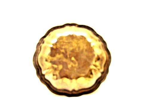 Marca ONEIDA Pequeño Vintage Antiguo Plato Plateado 5 3/4 pulgadas - Imagen 3 de 3