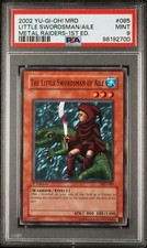 2002 Yu-Gi-Oh! Little Swordsman/Aile Metal Raiders MRD 1st Edition Common PSA 9