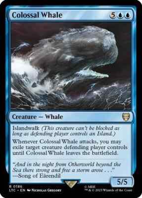 COLOSSAL WHALE 0186 Lord of the Rings Tales Middle Earth MTG