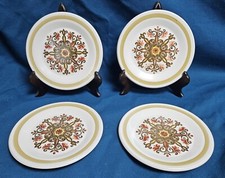 Royal Worcester Palissy Marrakesh Set of 4 Tea Plates - 6 1/4 inch ( 16 Cm's)