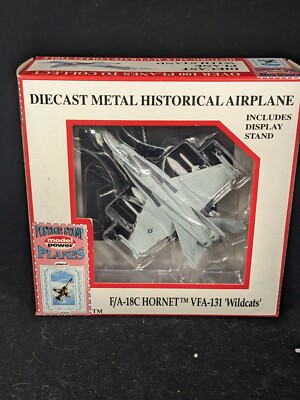 Postage Stamp Planes 1:150 F/A-18C Hornet USN VFA-131 Wildcats CAG AG400