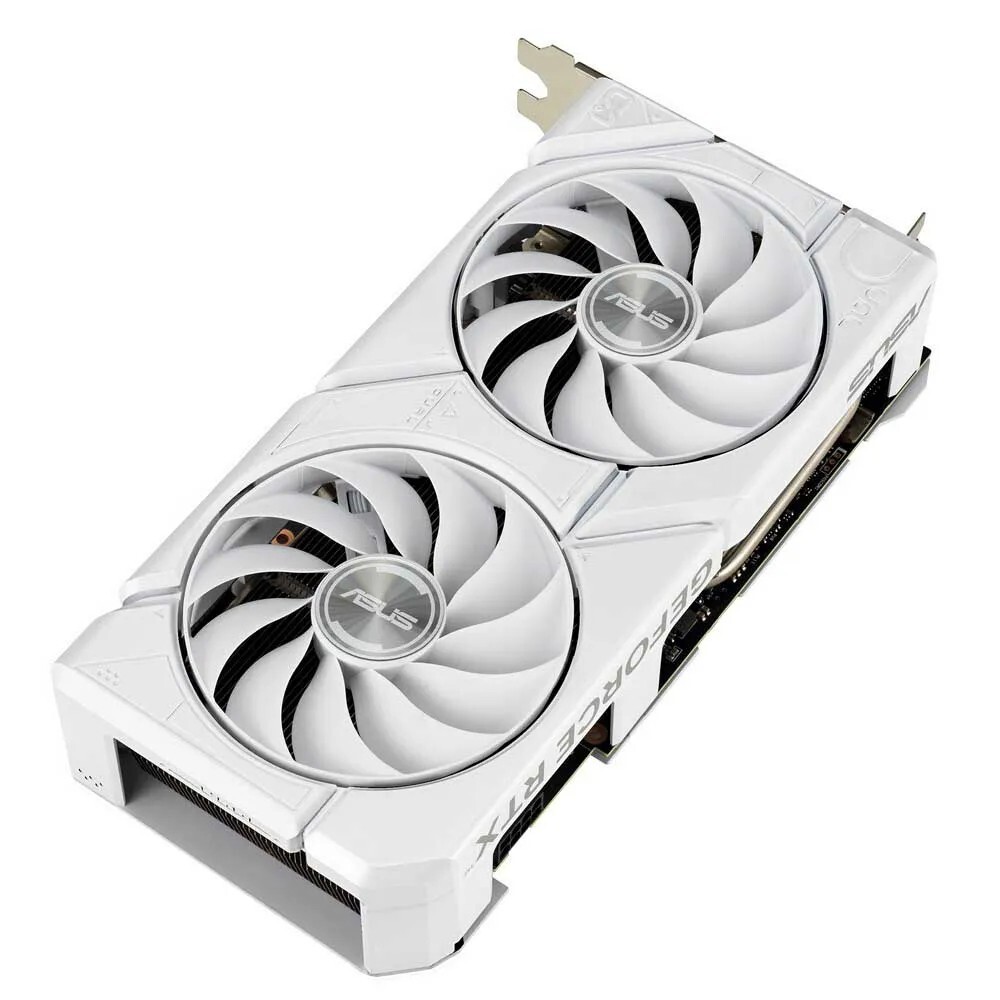 ASUS DUAL-RTX4060-O8G-EVO-WHITE Graphics Card GeForce RTX 4060 8GB