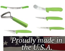 AuSable Brand Trappers Skinning & Fleshing Knives - Choose Your Favorite