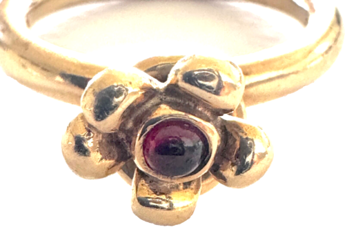 Autentico Anello Pandora 14k Fiore di Rodolite 150113GR Misura 55 - Foto 3 di 12