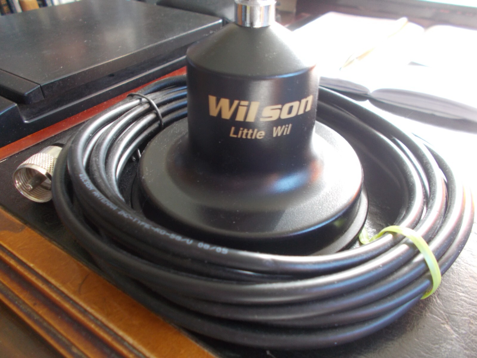 Wilson Little Wil 3' CB Antenna, Excellent Condition, Est. 1520' Cable
