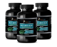 stem cell enhancer - Organic BLUE GREEN ALGAE 500mg - Klamath Lake 3 Bottles 