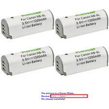 Kastar Replacement Battery for Canon NB-9L CB-2LB Canon Powershot ELPH 510 HS