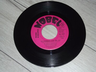 Rene Simard La Chanson C'est ma Vie / Fernando Vinyl 7'' 45 RPM