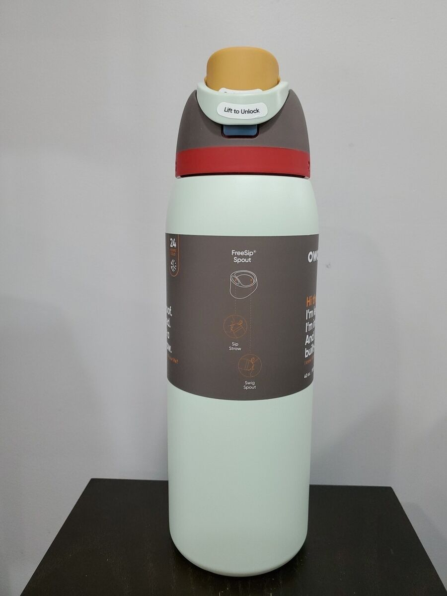 Owala FreeSip Stainless Steel Water Bottle / 40oz / Color Owala FreeSip Stainless Steel Water Bottle / 40oz / Color