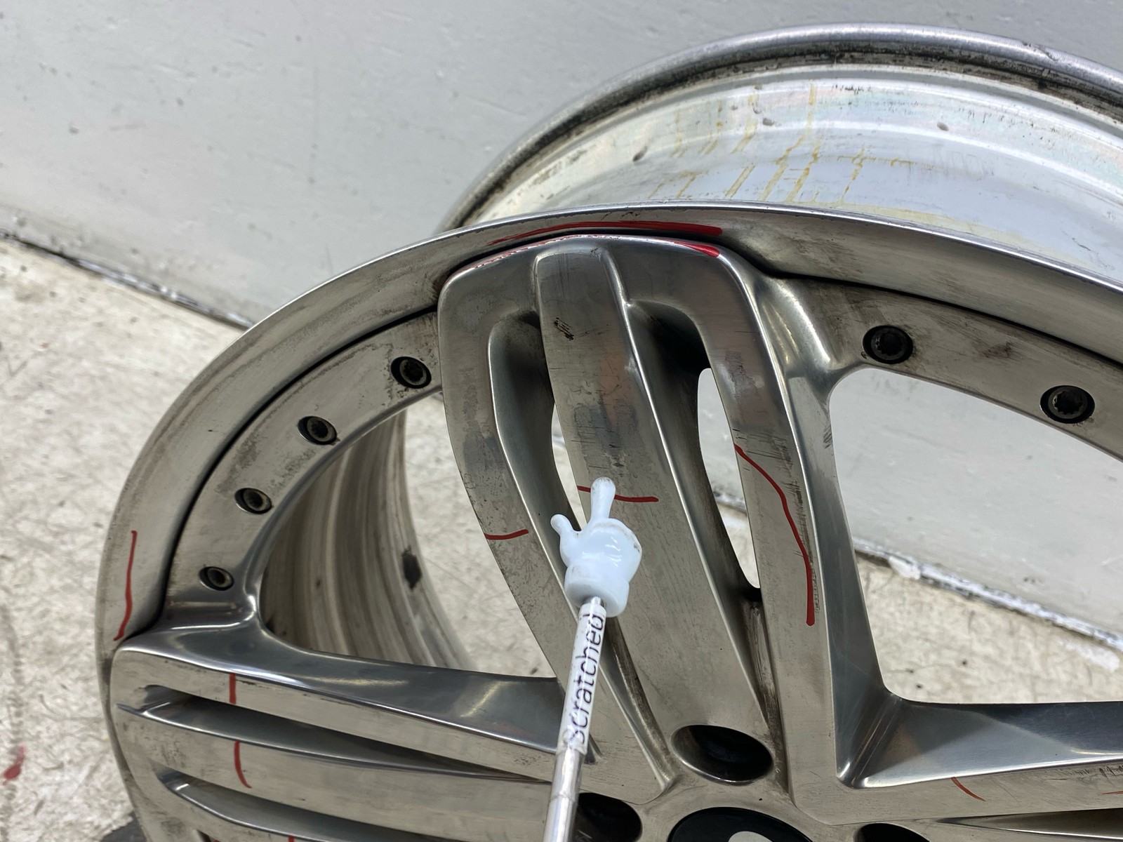 2010-2020 BENTLEY MULSANNE OEM 21X9 5 TRIPLE CHROME SPOKE ALUMINUM WHEEL RIM