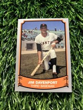 1989 Pacific Legends II Jim Davenport San Francisco Giants #118 A77