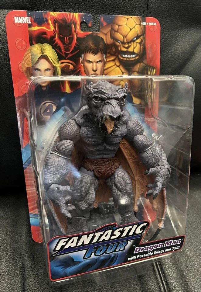 DRAGON-MAN Fantastic Four Classics Marvel Legends Scale Action Figure NEW - Image 2 of 4