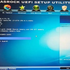 Intel Core i7 3770 CPU + Asus B75M Motherboard + 16GB RAM Set