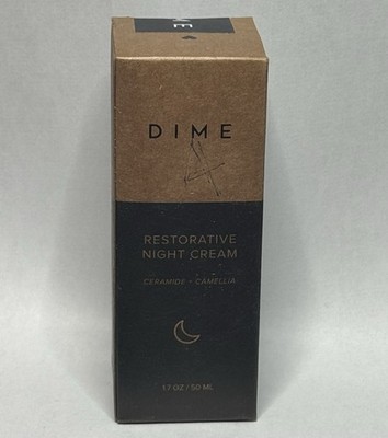 DIME Restorative Night Cream, Ceramide + Camellia, 1.7 oz/50 mL