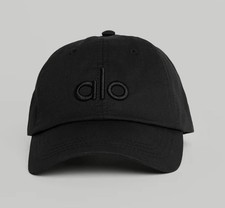 Alo Yoga Off-Duty Cap Black Adjustable Hat New with Tag / Store Purchased