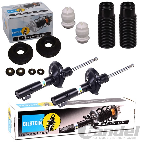 2X Bilstein B4 Gasdruck StossdÄMpfer + Domlager Vorne FüR VW Passat 35I-image