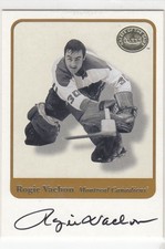 2001 FLEER Greats Of The Game AUTO Rogie Vachon SP! Montreal Canadiens! Habs ZO
