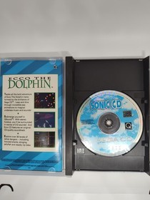 Sonic CD - Sega CD - CIB - TESTED WORKING