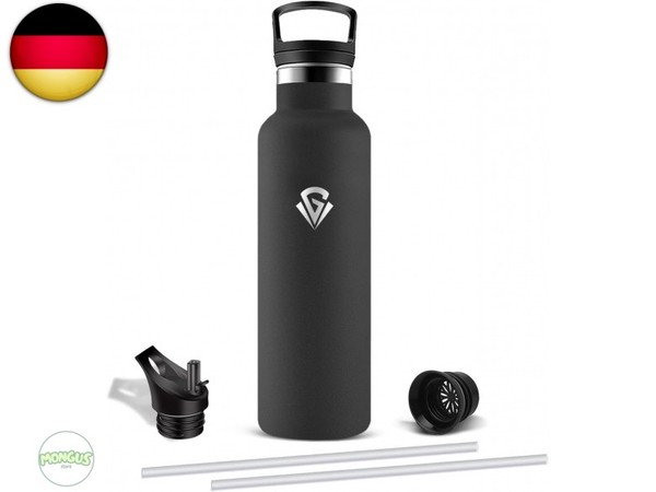 Trinkflasche Edelstahl, Thermosflasche 750Ml Auslaufsicher, Bpa-Frei-image