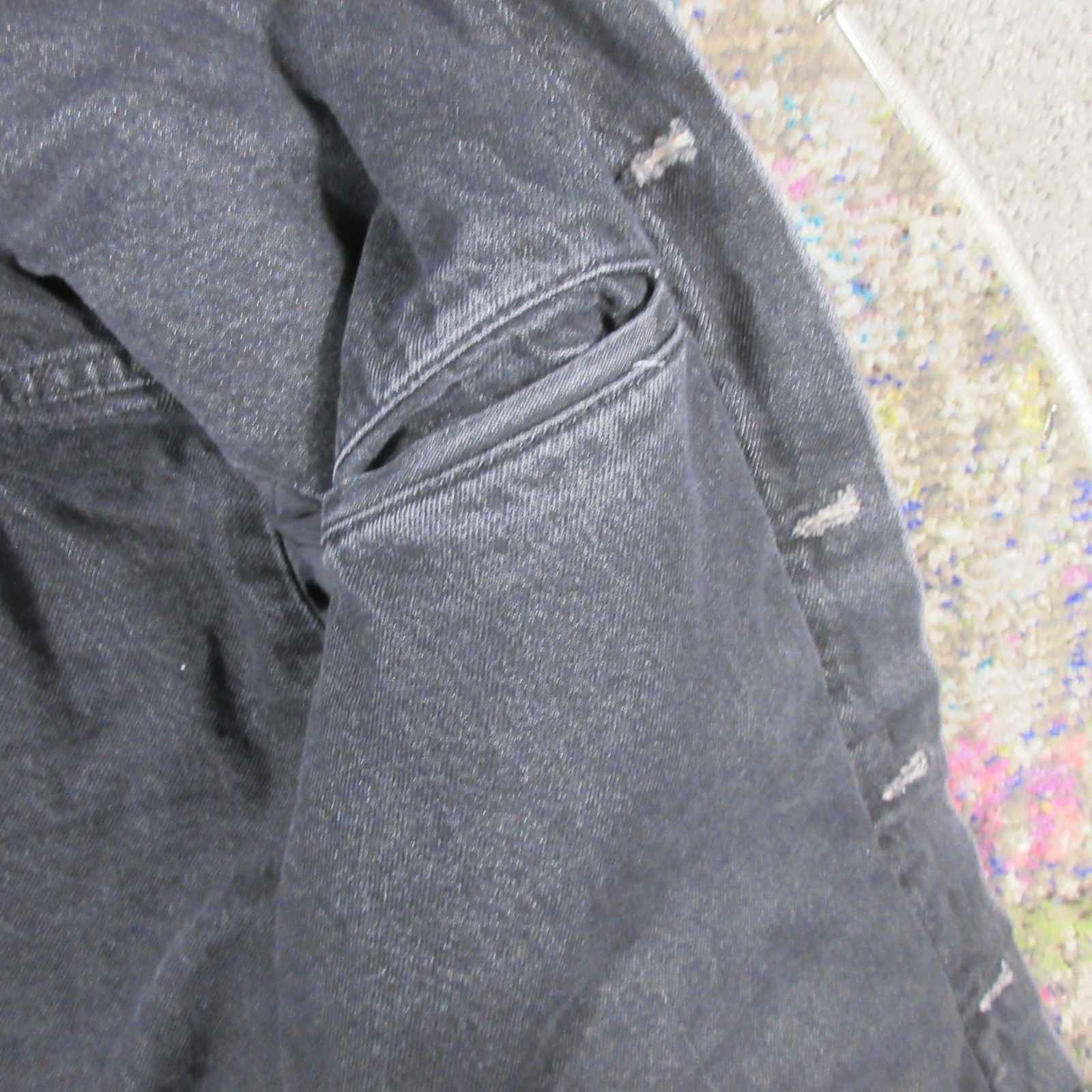 Levi's Sherpa Hybrid Trucker Jacket Mens L Black Denim Fleece EUC