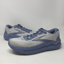 Brooks Ghost Max 2 Men s 10 Gray Blue Athletic Running Sneakers Cushion