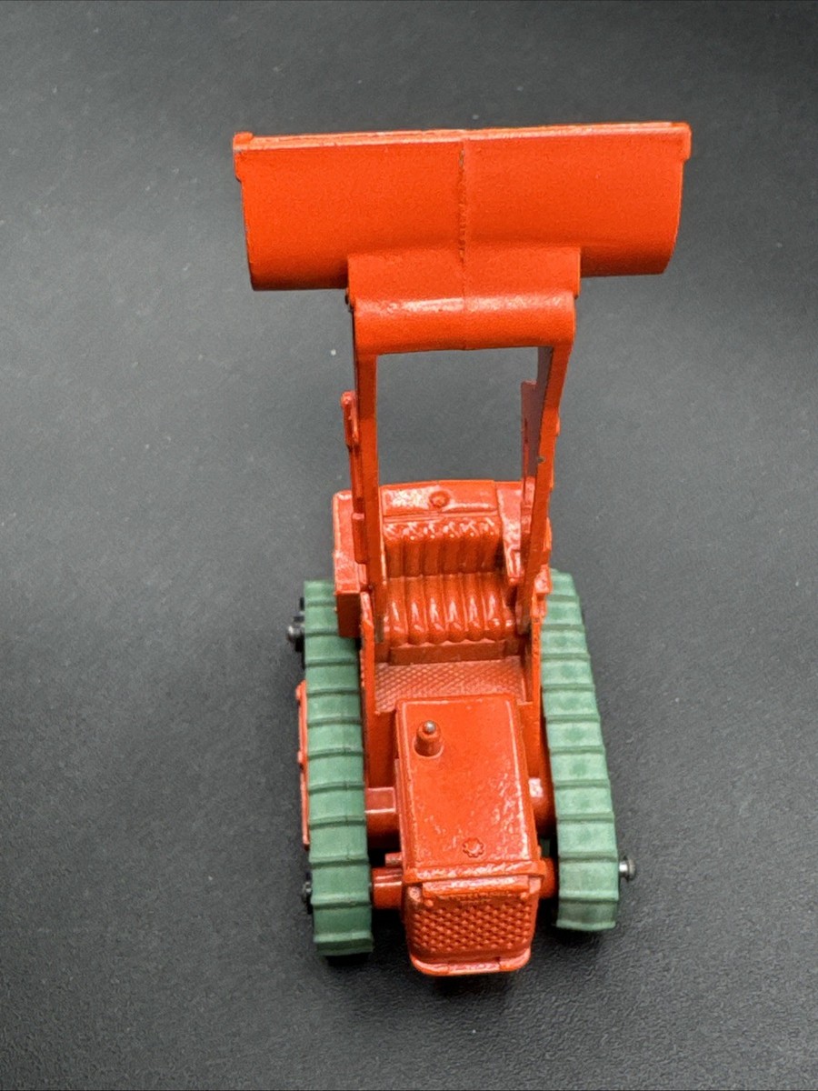 Vintage Lesney Matchbox #58 DROTT EXCAVATOR red cool Original Box