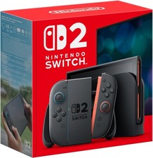 Nintendo Switch 2 Console 256GB Black 7.9" HDR10 4K Joy-Con 2 Dock New Boxed