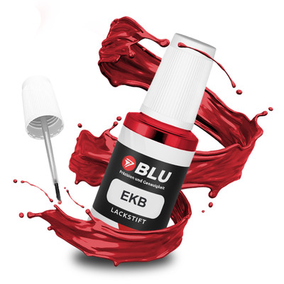 Lackstift EKB rot rouge vallelunga für peugeot citroen autolack BLU