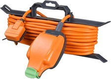 Masterplug Extension Lead Cable with IP54 Rated Socket Outdoor Weatherproof 15m 