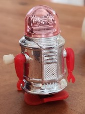 Hong Kong Robo Windup Robot Rascal Pocketbot Tomy AHI Lost in Space Pink Dome