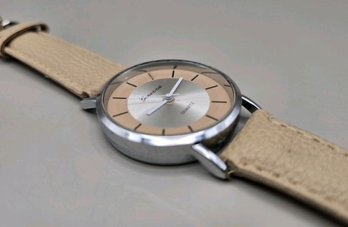 Geneva Quartz Watch Brown Strap - 第 5/5 張圖片
