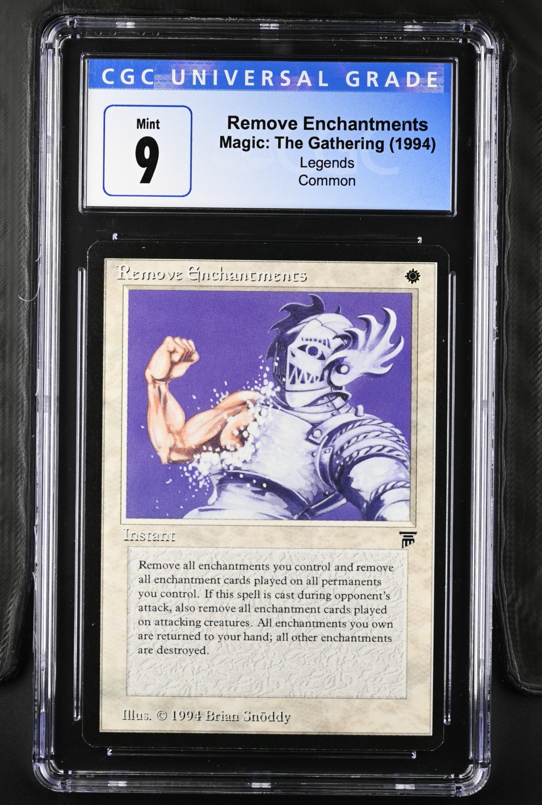 MTG Legends Remove Enchantments CGC 9 Mint