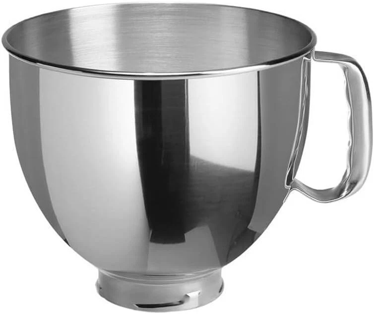K5THSBP Tilt-Head Polished Stainless Steel Bowl with Comfortable Handle, Stainl