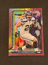 2025 Topps Chrome Football Zach Charbonnet Football Leather Refractor #279