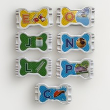 VTECH Paw Patrol Treat Time Marshall Alphabet Replacement Bones Lot Of 6