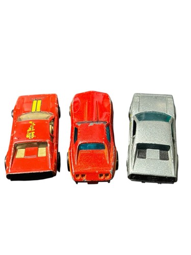Hot Wheels Lot Of 3 Vintage Race Bait Ferrari 308 Silver, Red &Corvette Stingray - Picture 3 of 7