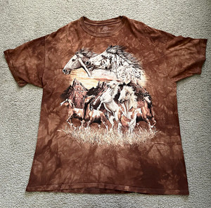 The Mountain T Shirt Horse | eBay
