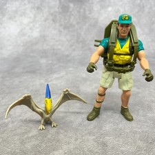 Jurassic Park Lost World Nick Van Owen Video Expert Action Figure 1997 Kenner