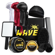 Wave Pomade for Men Strong Hold Easy Wash Hair Cream Grease, Promotes Layered...