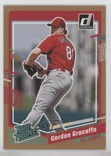 2023 Panini Donruss Rated Prospect Press Proof 5/5 Gordon Graceffo #73 7fq