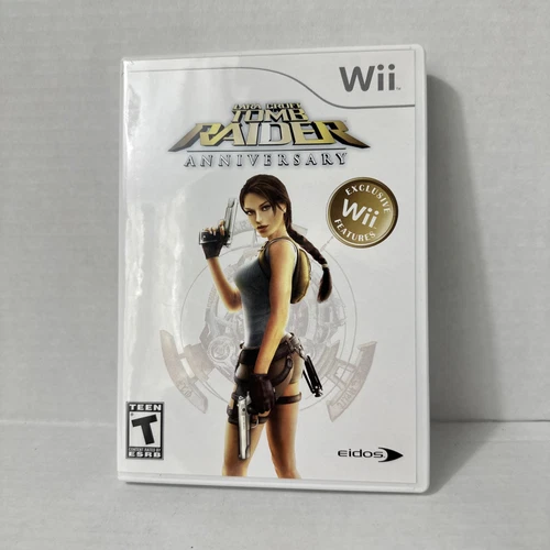 Lara Croft: Tomb Raider Anniversary Nintendo Wii 2007 Complete with Manual