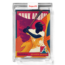 Topps PROJECT 70 Card 637 Hank Aaron by Matt Taylor - PR: 1151