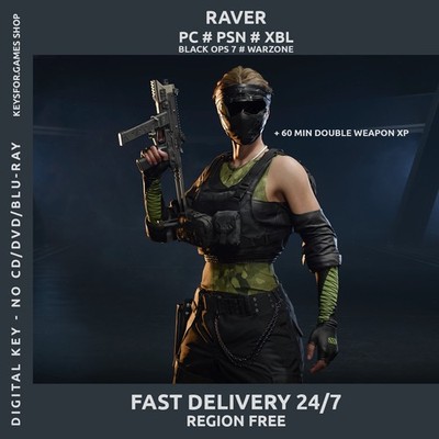 Raver Operator Skin - BO7 - Warzone