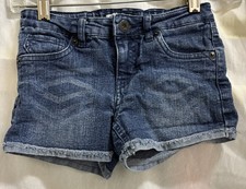 Levi  s Girls Shorty Short High Rise Stretch Waistband Logo Size 8 Reg